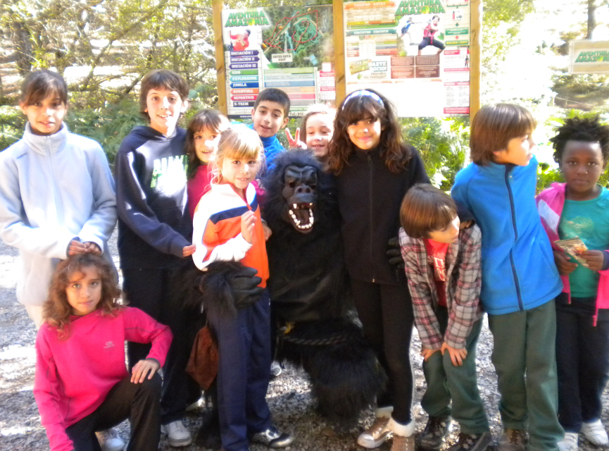 Aventura Amazonia Cumpleaños niños Madrid